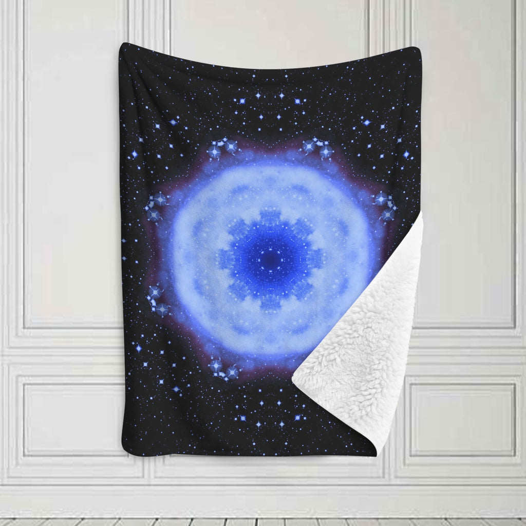 Katerina's Halo Desires Sherpa Fleece Blanket 30" x 40" | Ships from USA