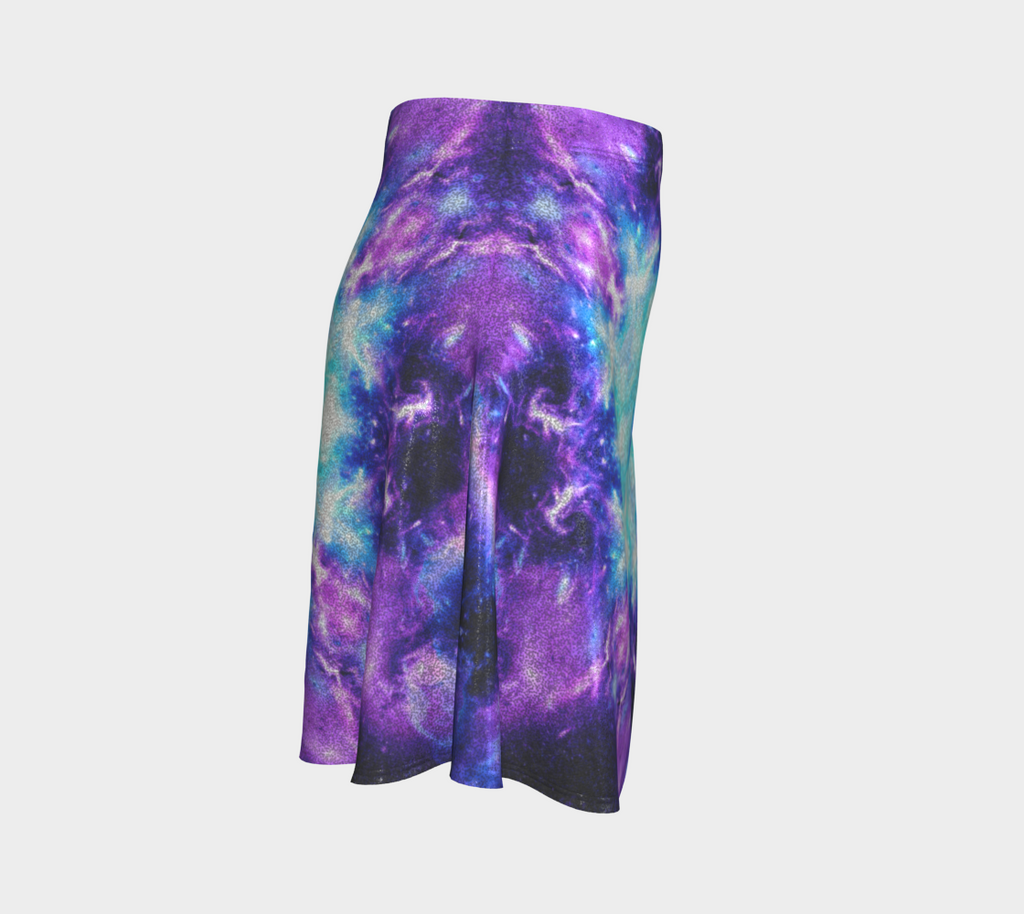 Amen Jin's Twin Flame Protection Desires Flared Skirt
