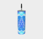 Amen Jin's Blue Sun Cosmic Meditations Stainless Steel Tumbler
