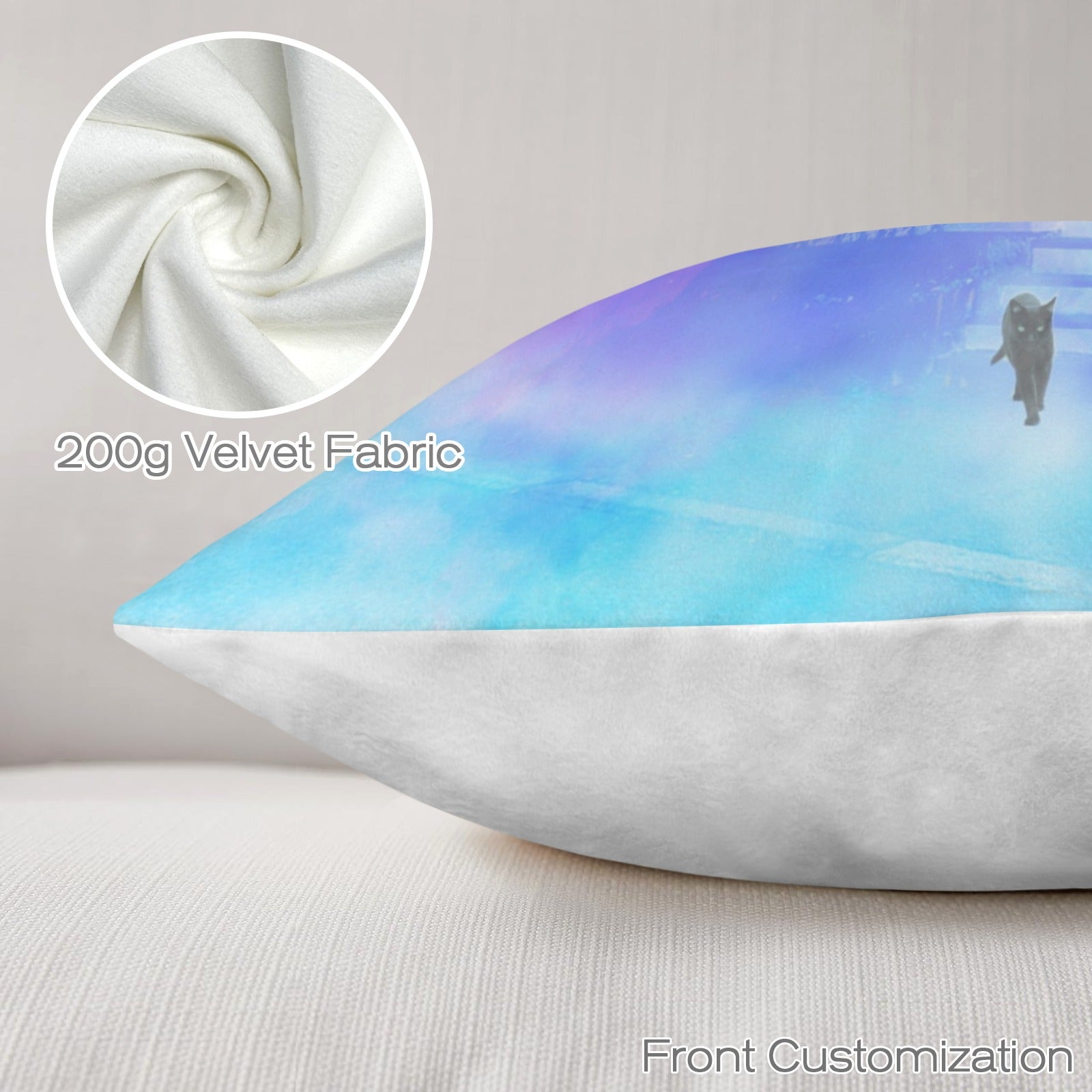 Amen Jin's Katerina's Eros & Psyche Hocus Pocus Desires Custom Pillow Cases 18" x 18" (2-Pack) | Ships from USA