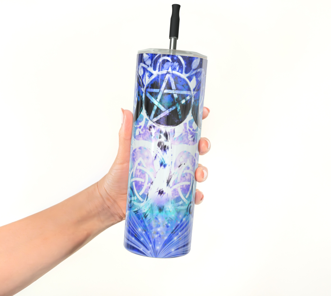 Amen Jin's Katerina's Eros & Psyche Celtic Meditations Stainless Steel Tumbler