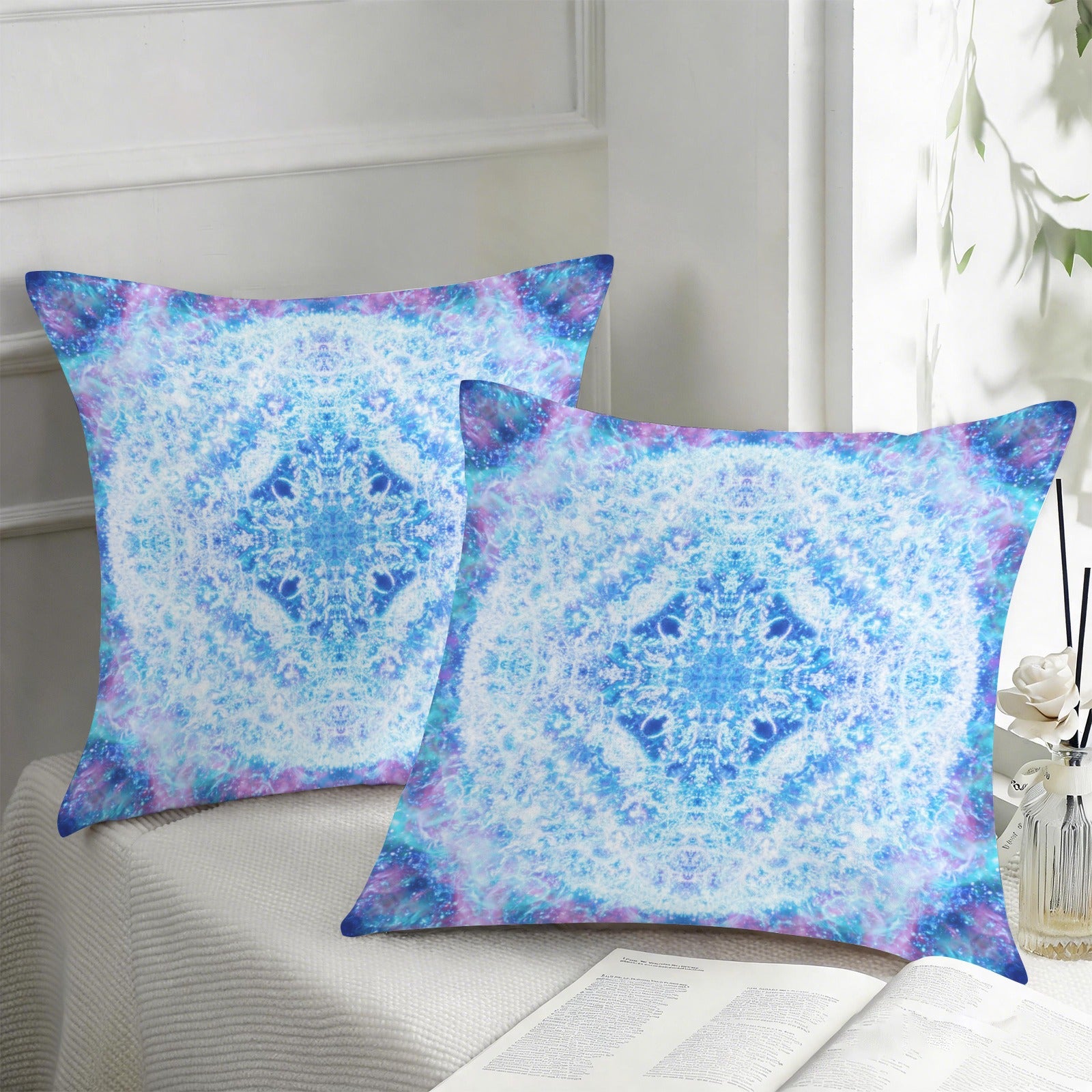 Katerina's Kamar-Taj Desires Custom Pillow Cases 18" x 18" (2-Pack) | Ships from USA