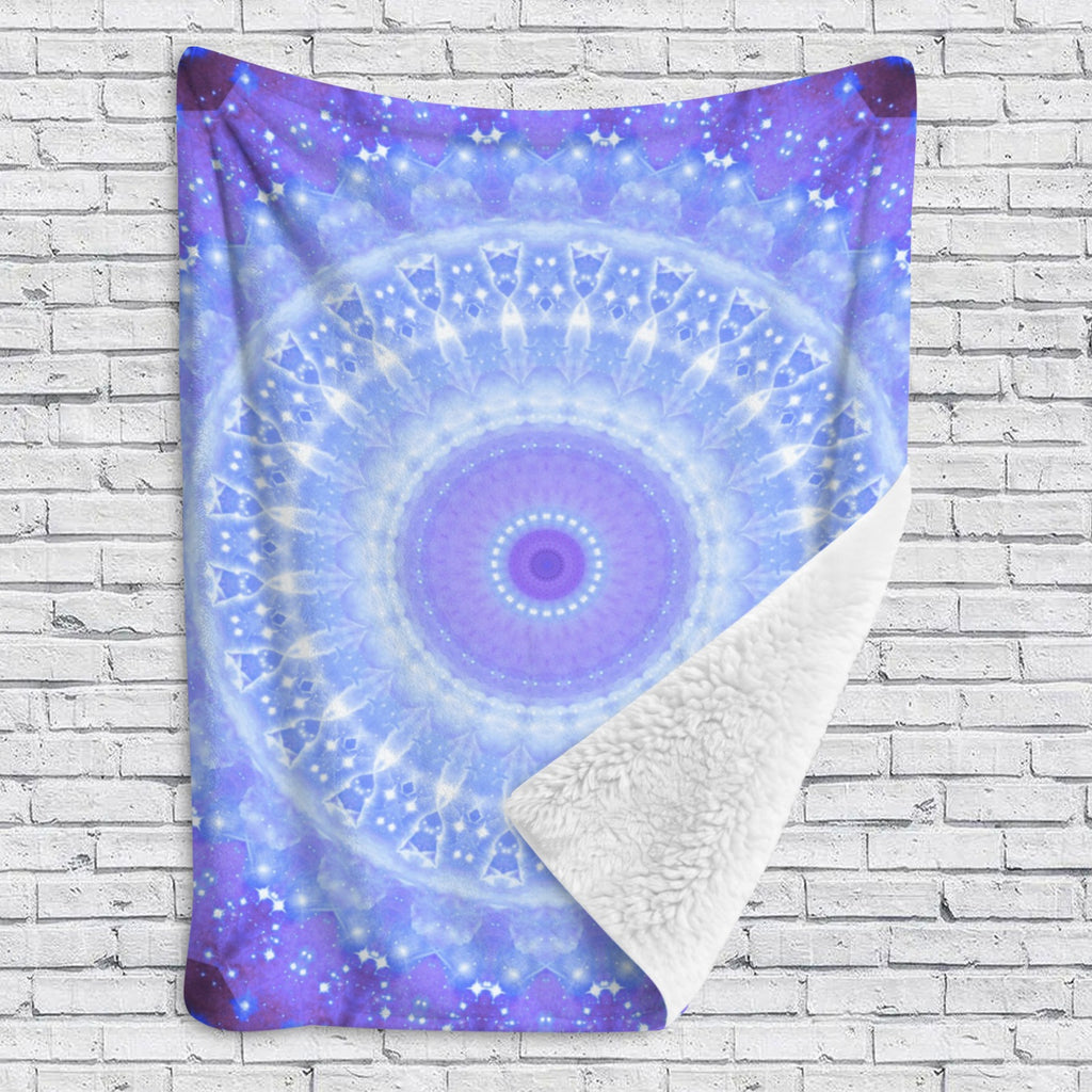 Katerina's Living on a Prayer Desires Sherpa Fleece Blanket 60" x 80" | Ships from USA