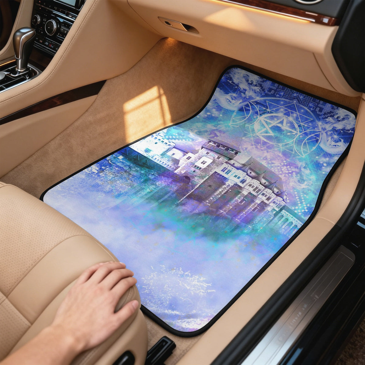 Amen Jin's Katerina's Eros & Psyche Dracularian Meditations 4-Piece Car Floor Mats （Customized Separately）| Ships from USA