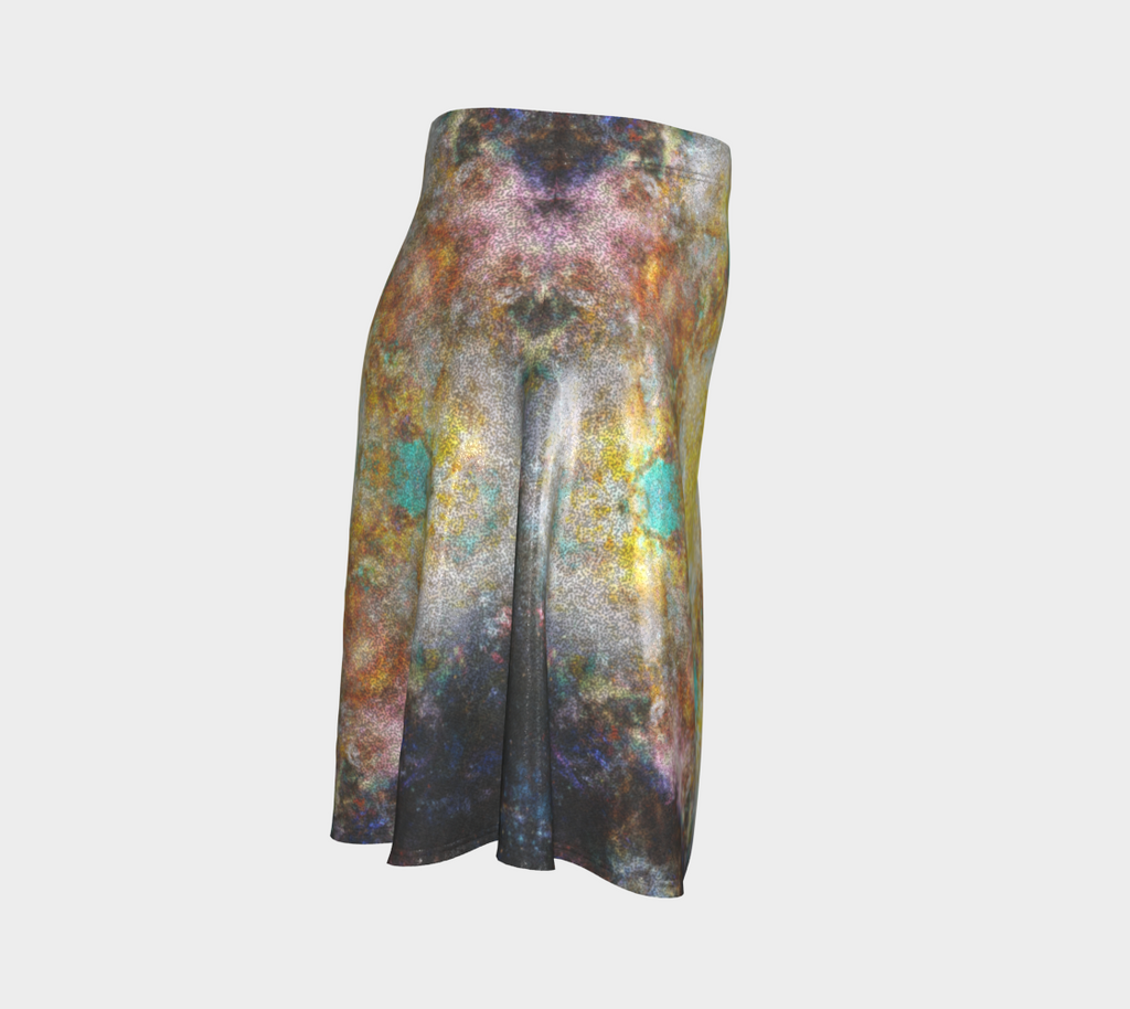 Amen Jin's Desires to Breathe Again Flare Skirt