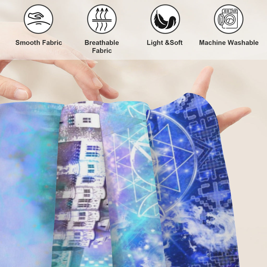 Amen Jin's Katerina's Eros & Psyche Dracularian Meditations Twin Bedding Set (Fitted Sheet + Pillowcases) | Ships from USA