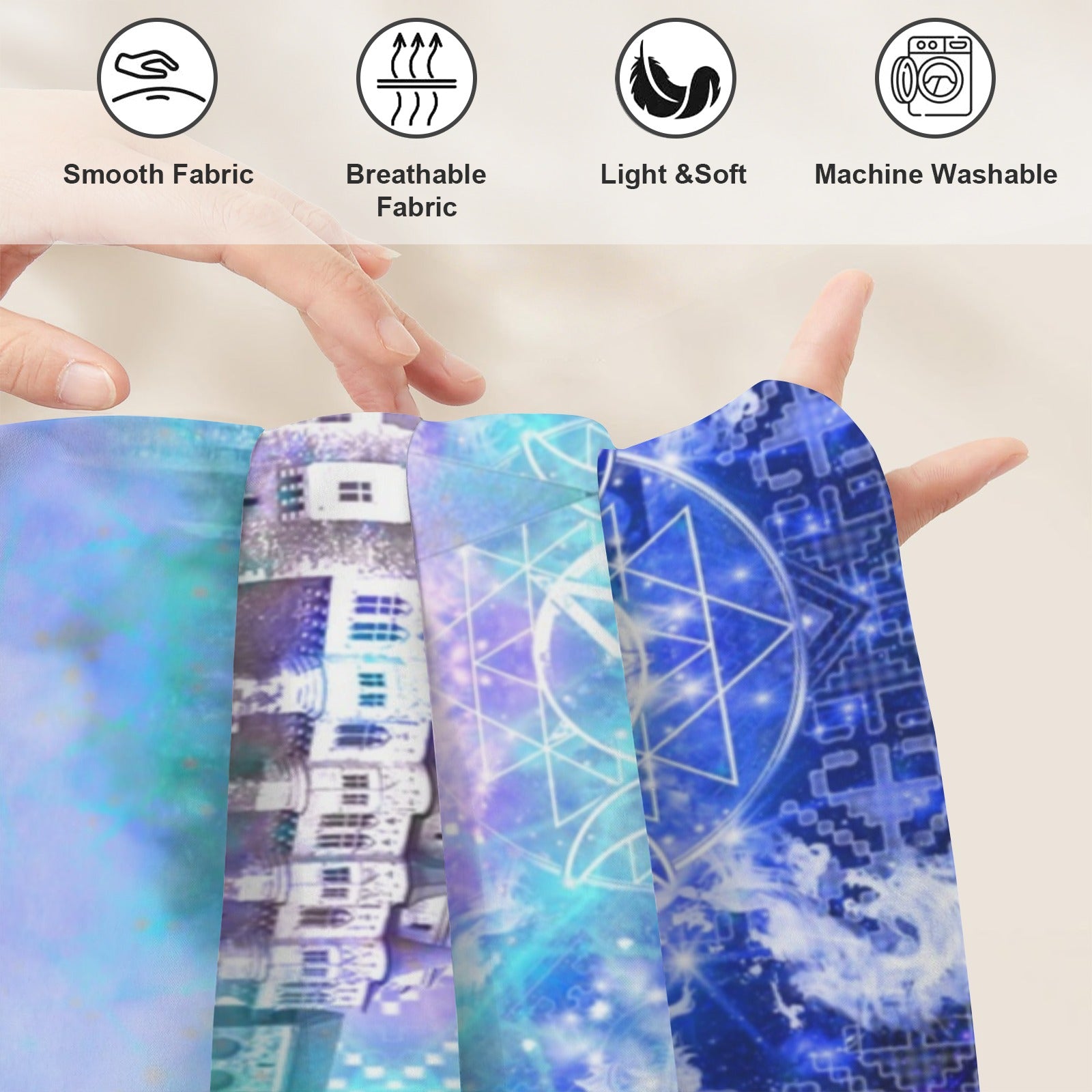 Amen Jin's Katerina's Eros & Psyche Dracularian Meditations Twin Bedding Set (Fitted Sheet + Pillowcases) | Ships from USA