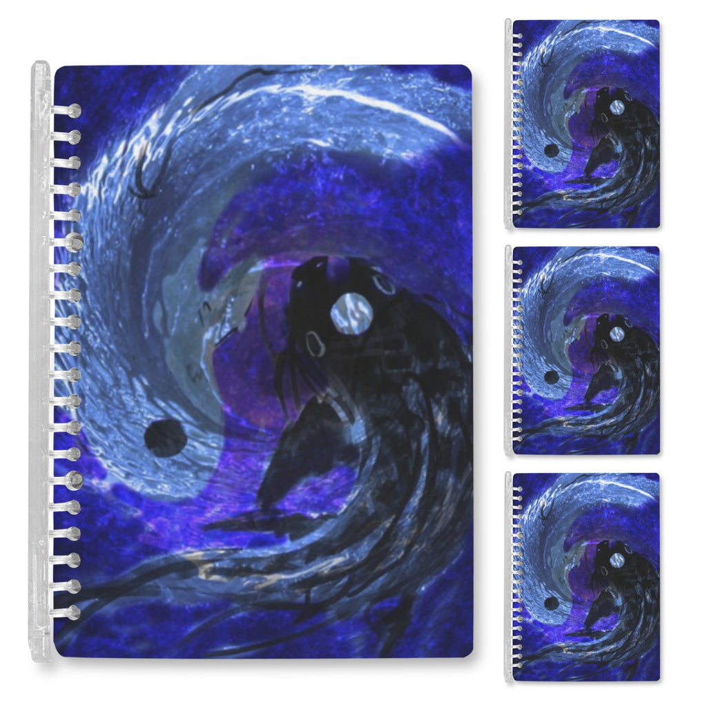 Katerina's Dragon's Eye Koi Desires Loose-Leaf Notebooks ( Cover Print, 4-Pack ) | Ships from USA
