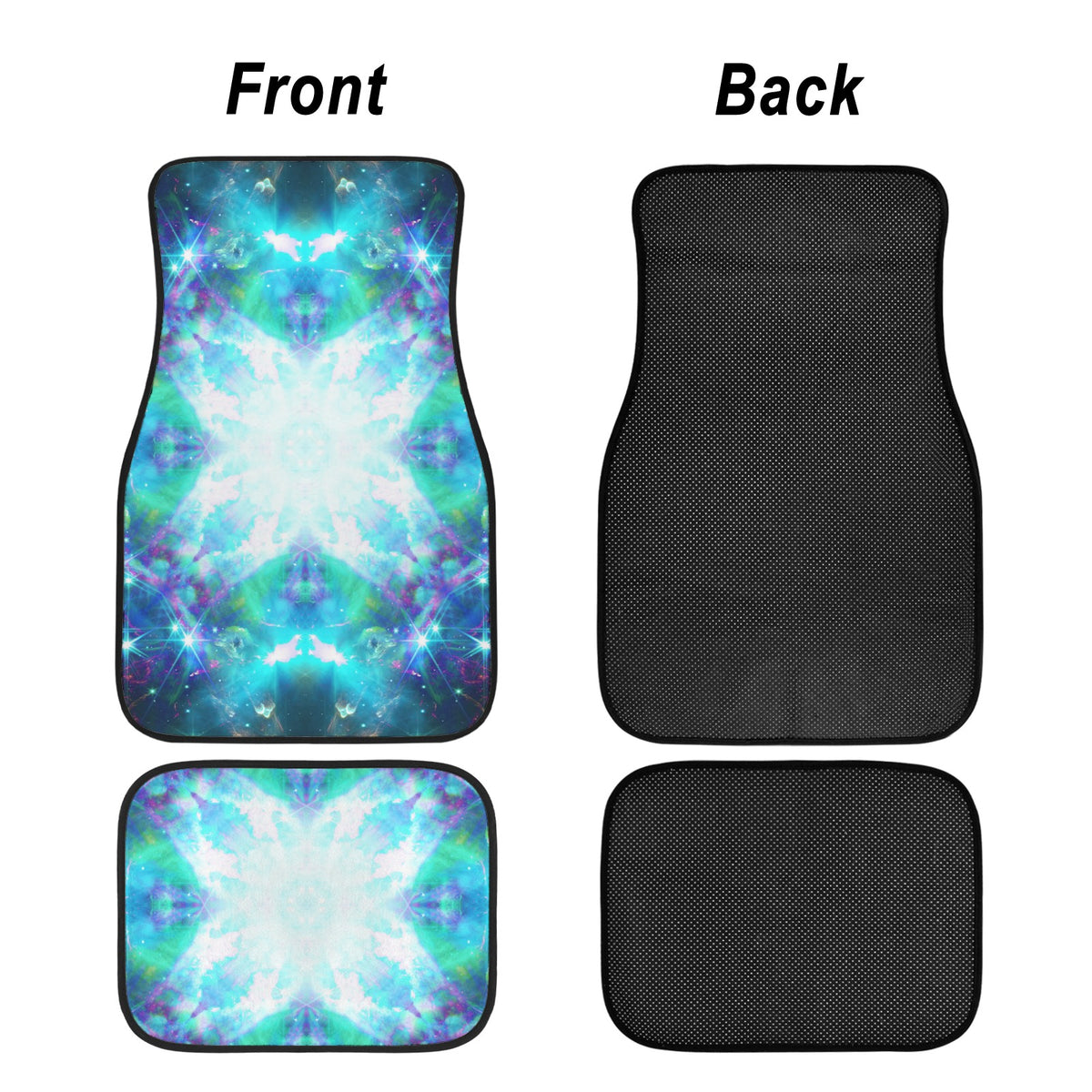 Katerina's Now and Forever Desires 4-Piece Car Floor Mats （Customized Separately）| Ships from USA