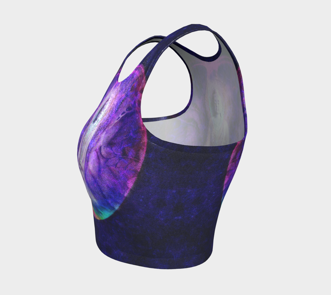 Katerina's Dragon's Eye Stillness Meditations Crop Top