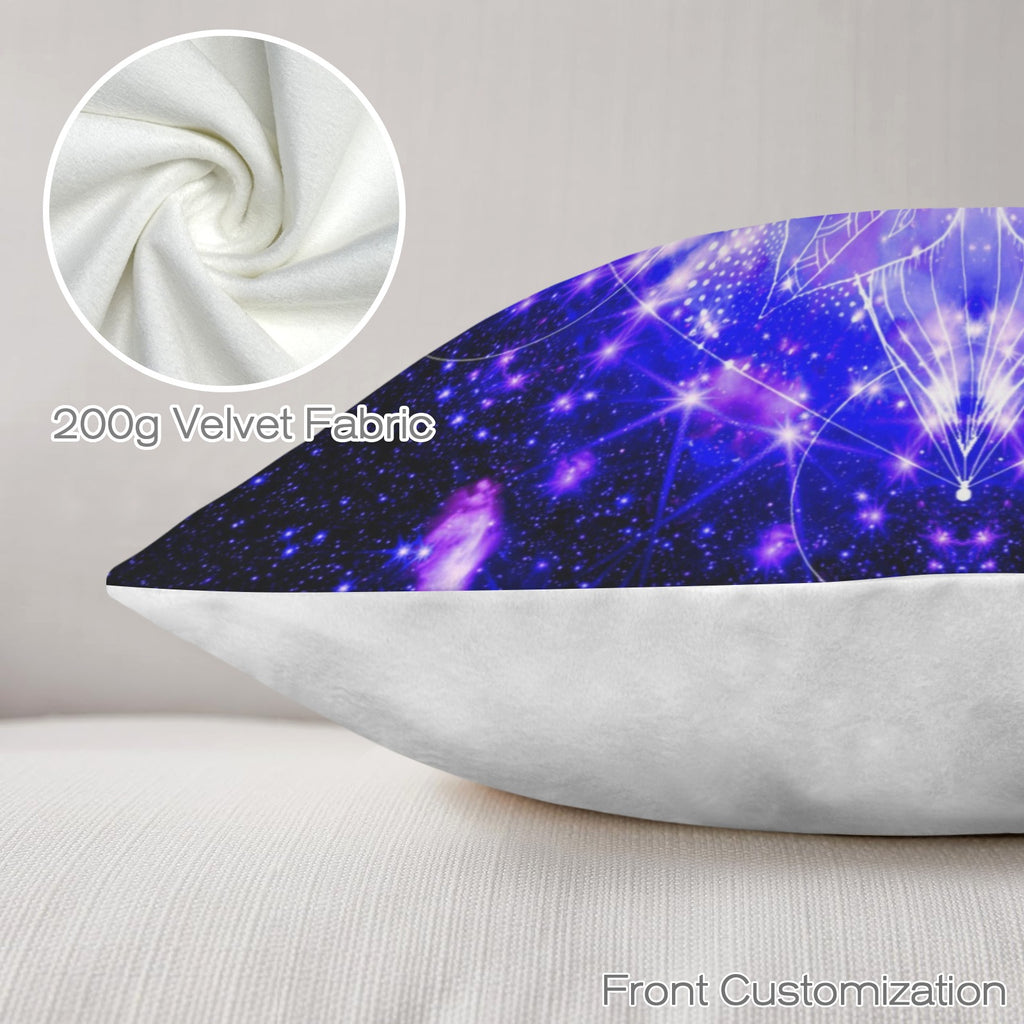 Katerina's Psyche Yin Yang Meditations Custom Pillow Cases 18" x 18" (2-Pack) | Ships from USA