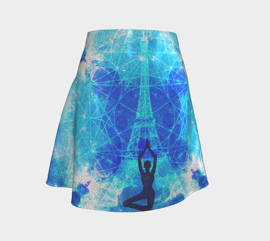 Amen Jin's Mandala of Dragon Fire Desires Parisian Meditations Flared Skirt