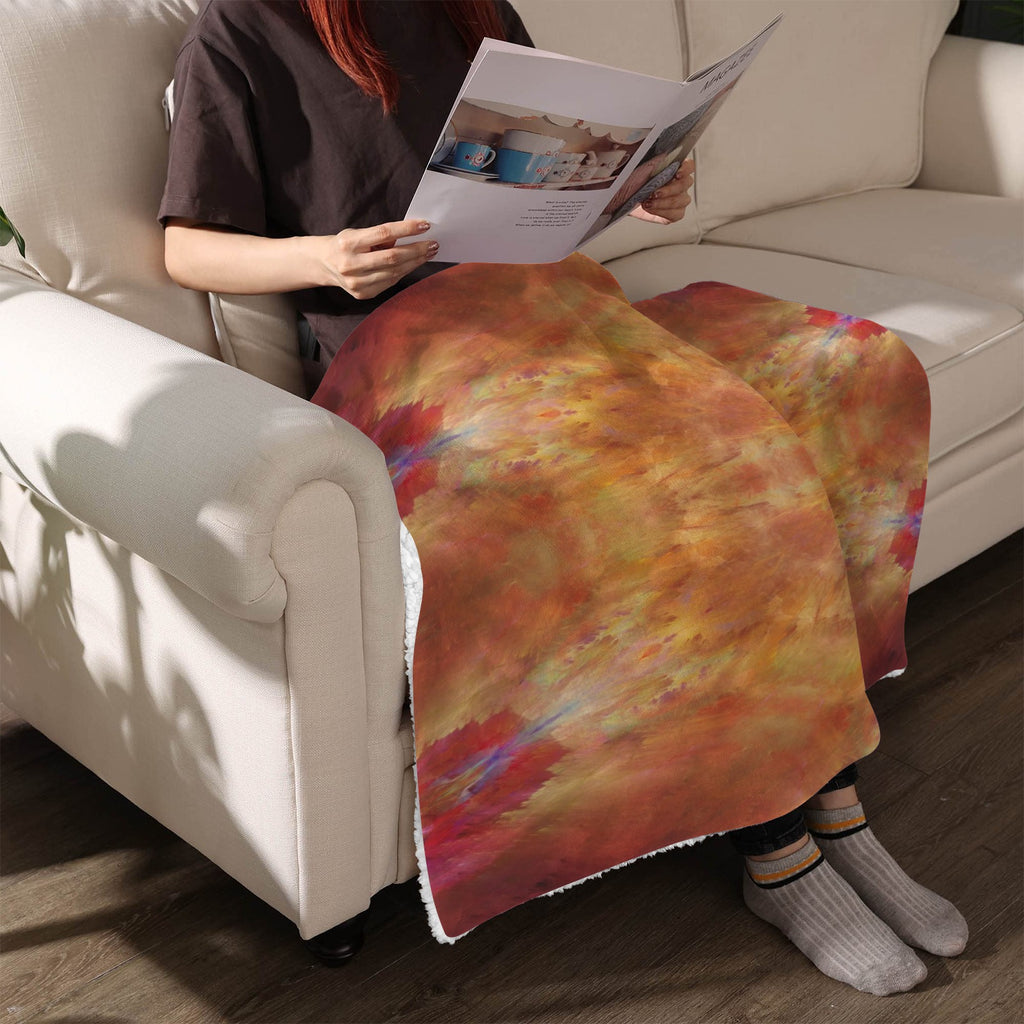 Katerina's Supernova Desires Sherpa Fleece Blanket 30" x 40" | Ships from USA
