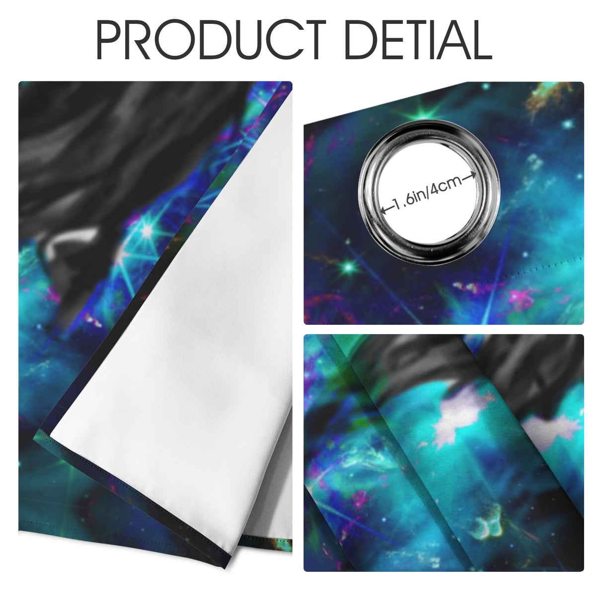 Katerina's Now & Forever Koi Desires Grommet Curtain 42" x 63" ( 1 Piece ) | Ships from USA