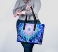 Amen Jin's Katerina's Eros & Psyche Desires Metamorphosis Meditations Vegan Leather Tote Bag