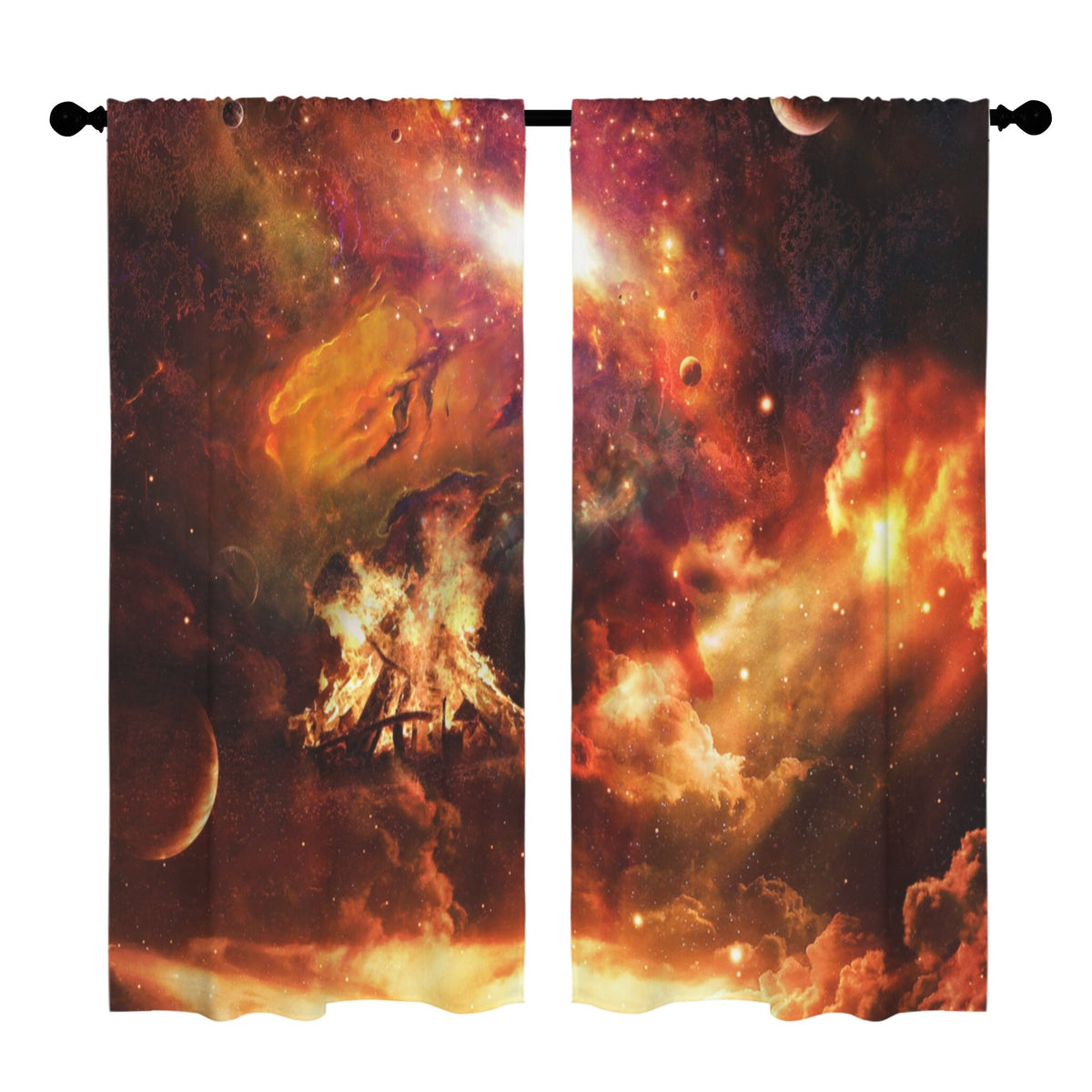 Samhain Night Dreams Floor-To-Ceiling Curtain 52x84inch | Ships from USA