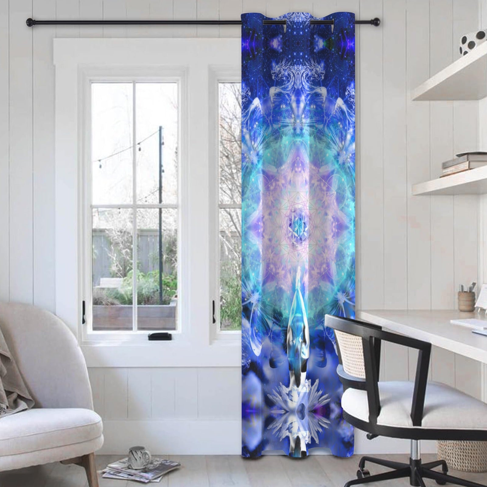 Amen Jin's Katerina's Eros & Psyche Metamorphosis Meditations Grommet Curtain 42" x 84" ( 1 Piece ) | Ships from USA