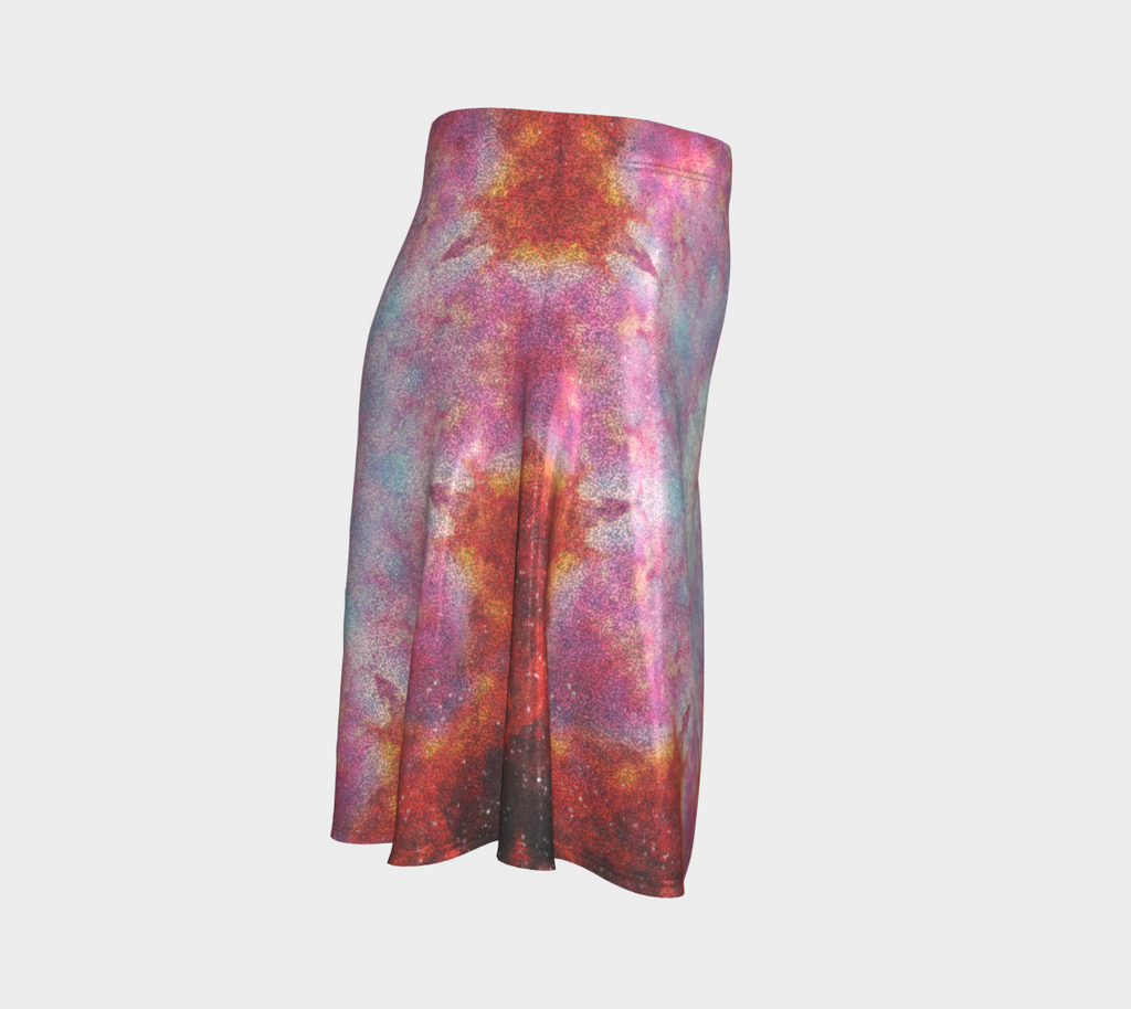 Siren's Rose Desires Flared Skirt