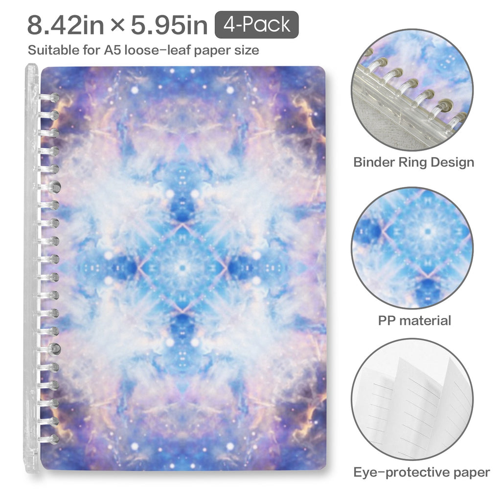 Katerina's Winterborn Desires Loose-Leaf Notebooks ( Cover Print, 4-Pack ) | Ships from USA