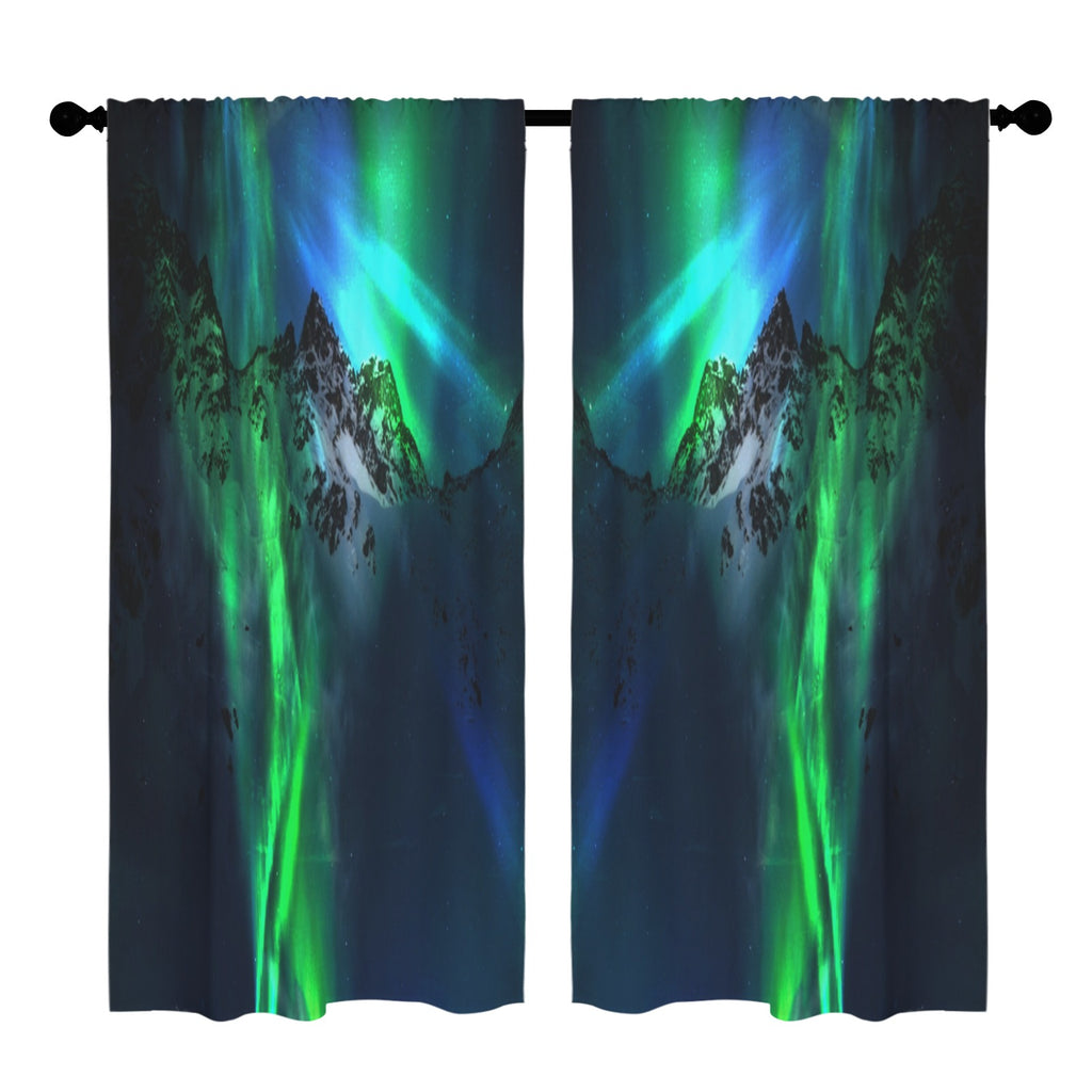 Song of the Mountain Dreams Floor-To-Ceiling Curtain 52x84inch | Ships from USA