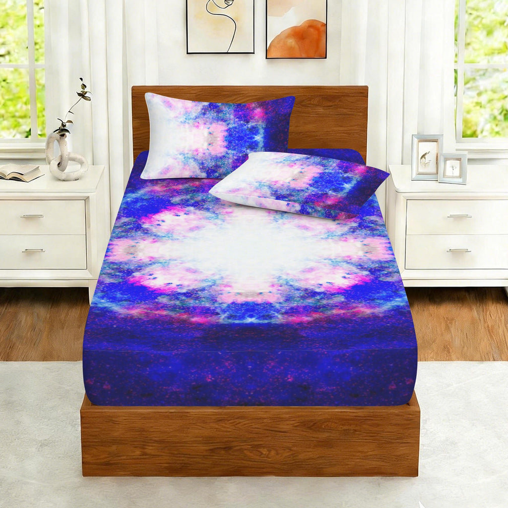 Katerina's Independence Desires Twin Bedding Set (Fitted Sheet + Pillowcases) | Ships from USA