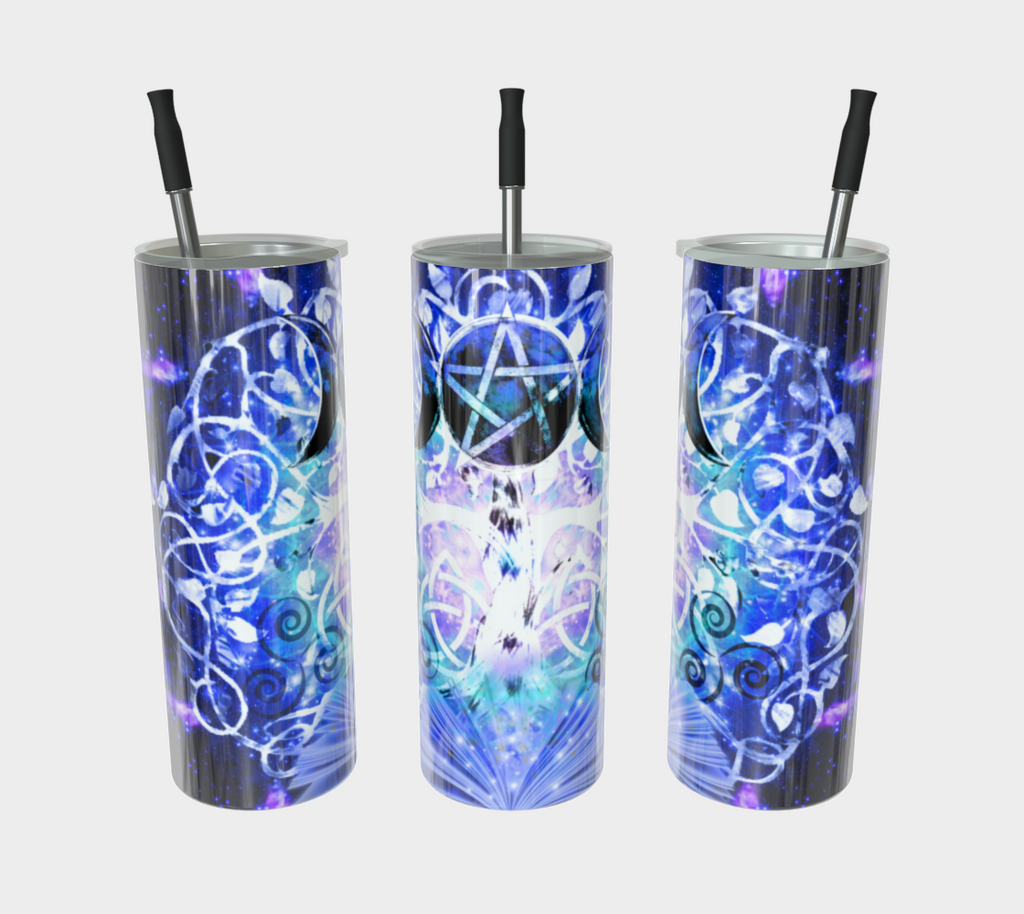 Amen Jin's Katerina's Eros & Psyche Celtic Meditations Stainless Steel Tumbler