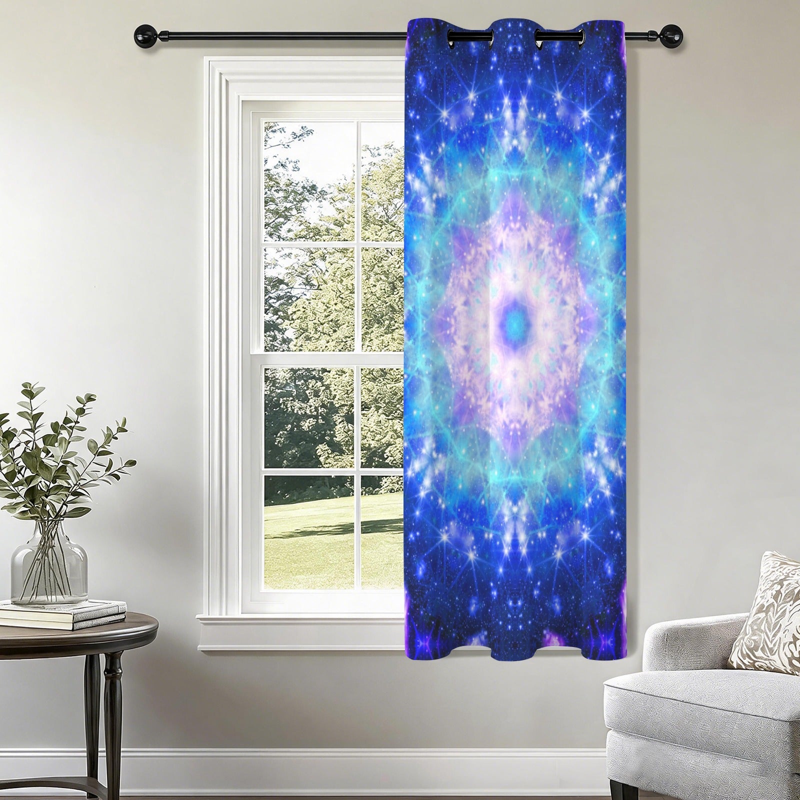 Amen Jin's Katerina's Eros & Psyche Desires Grommet Curtain 42" x 63" ( 1 Piece ) | Ships from USA