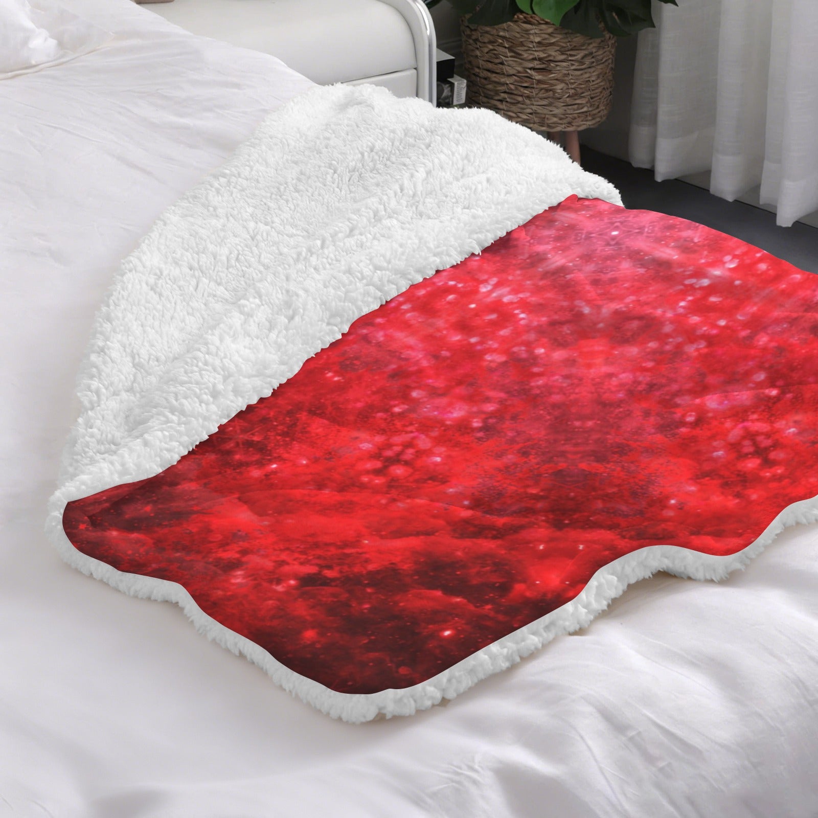 Katerina's as Alive as You Want Me Desires Sherpa Fleece Blanket 30" x 40" | Ships from USA