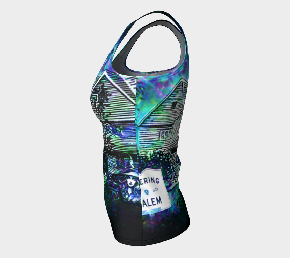 Katerina's Now and Forever Desires Salem Witch Dreams Fitted Tank Top