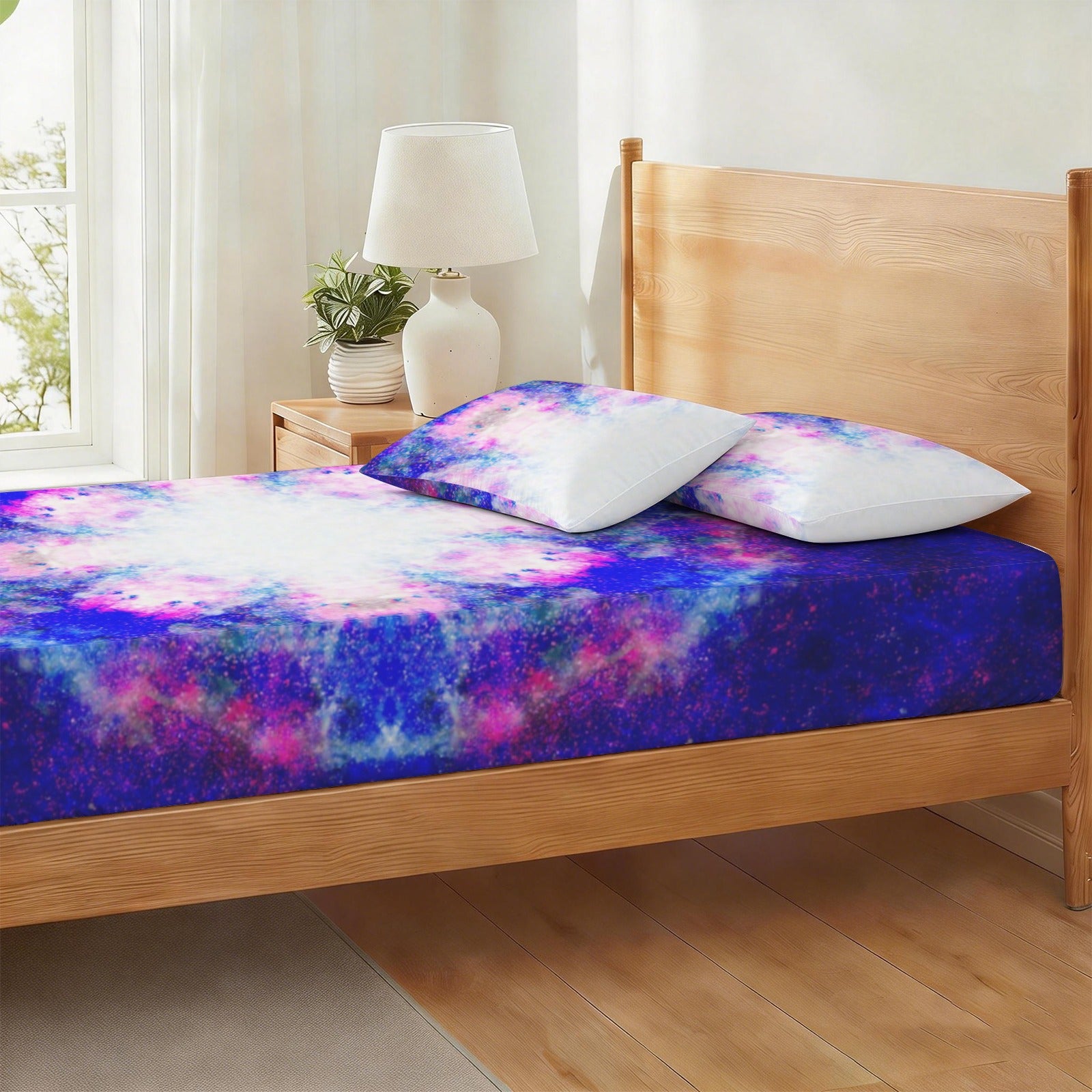 Katerina's Independence Desires Twin Bedding Set (Fitted Sheet + Pillowcases) | Ships from USA