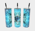 Amen Jin's all the White Horses Triple Goddess Meditations Stainless Steel Tumbler