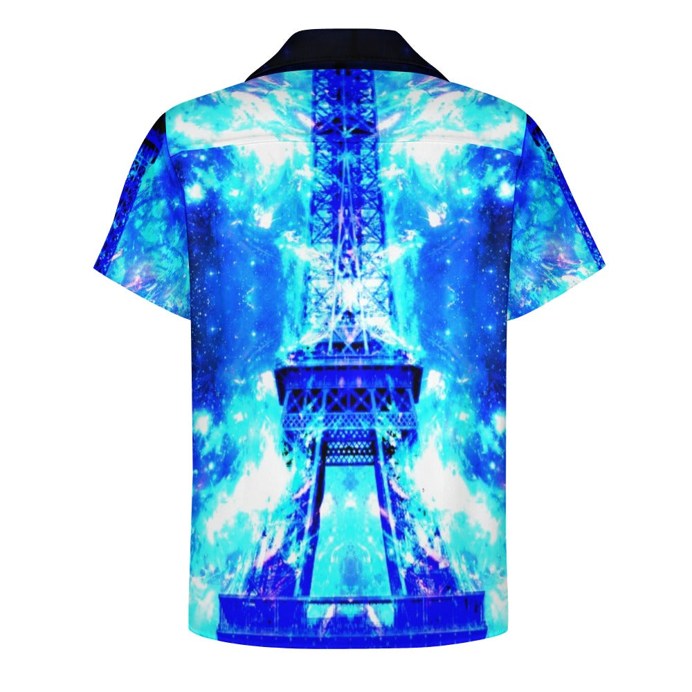 Amen Jin's Desires Parisian Dreams Cuban collar shirt