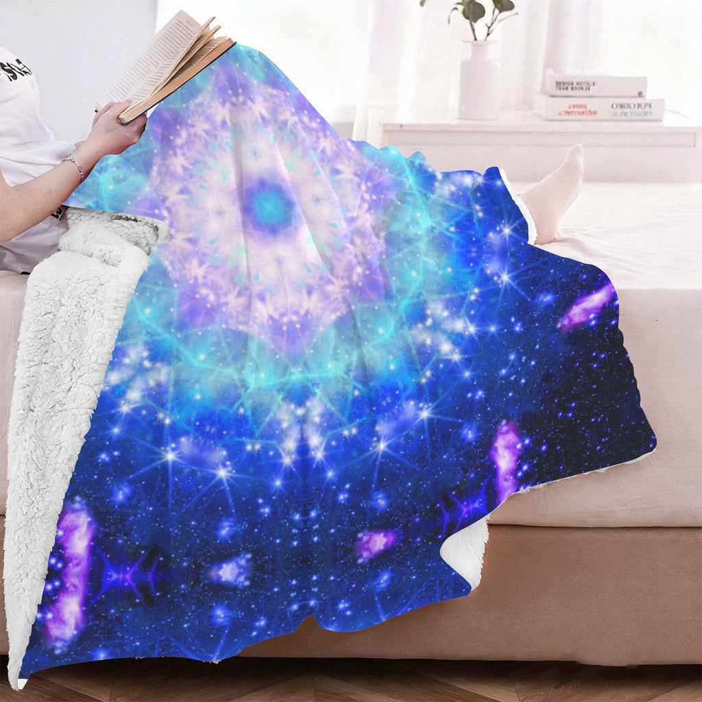 Amen' Jins Katerina's Eros & Psyche Desires Sherpa Fleece Blanket 60" x 80" | Ships from USA