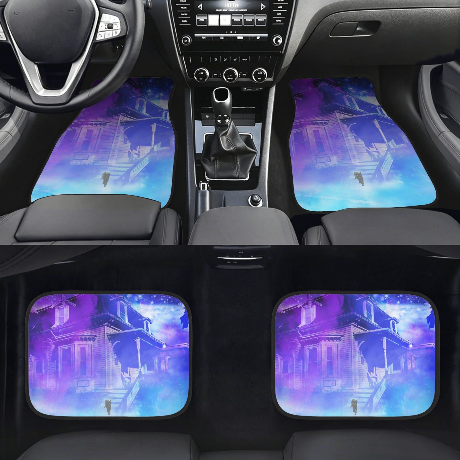 Amen Jin's Katerina's Eros & Psyche Desires Hocus Pocus Dreams 4-Piece Car Floor Mats （Customized Separately）| Ships from USA