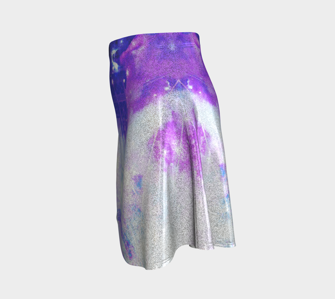 Amen Jin's Perfect Union Desires Parisian Dreams Flared Skirt