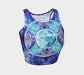 Amen Jin's Dragon's Gate Triple Goddess Meditations Athletic Crop Top