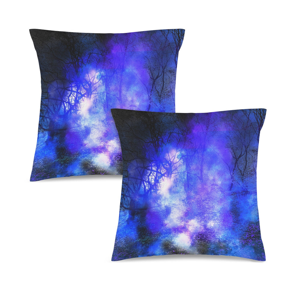 Katerina's Transylvanian Night Dreams Custom Pillow Cases 18" x 18" (2-Pack) | Ships from USA