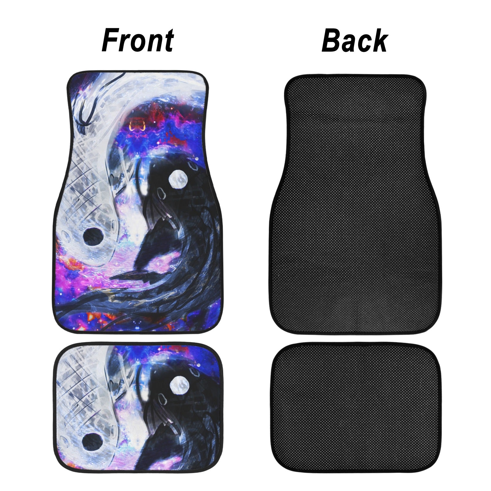 Katerina's Cassandra Koi Desires 4-Piece Car Floor Mats （Customized Separately）| Ships from USA
