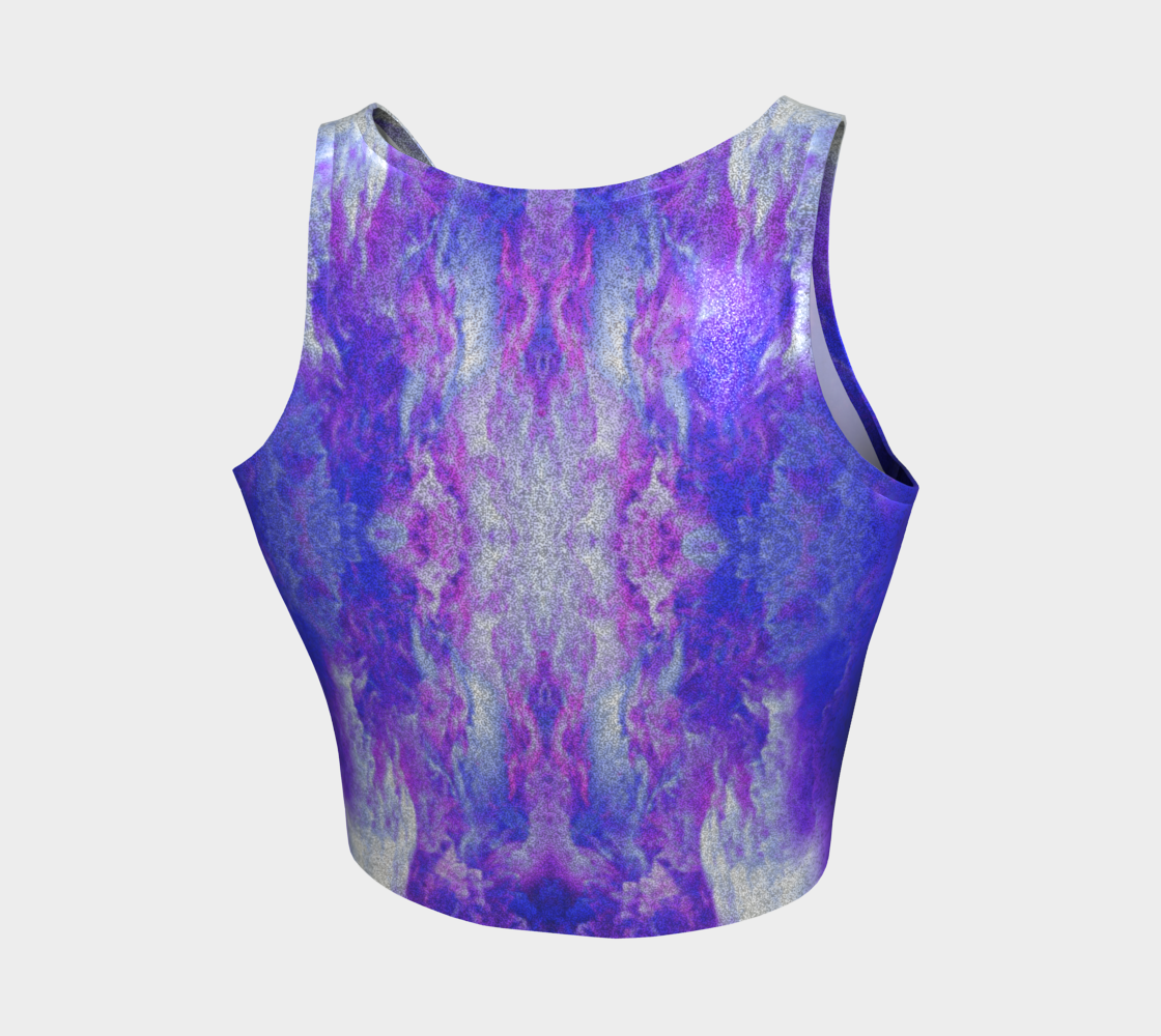 Katerina's Periwinkle Desires Athletic Crop Top