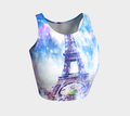 Rainbow Universe Parisian Dreams Athletic Crop Top