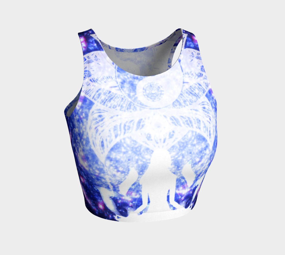 Katerina's Lotus Meditations Crop Top
