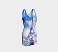 Rainbow Universe Parisian Dreams Bodycon Dress