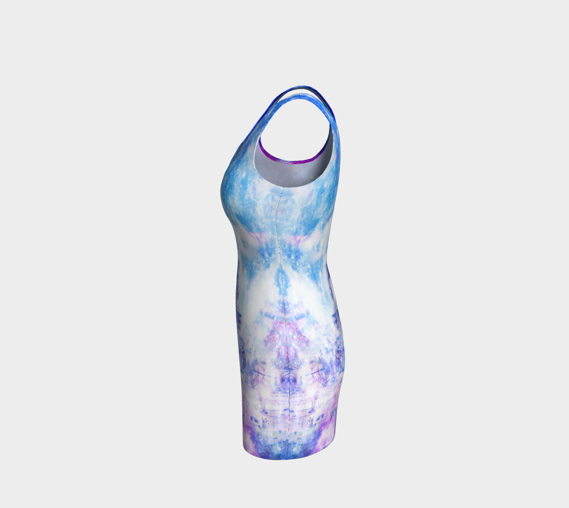 Rainbow Universe Parisian Dreams Bodycon Dress