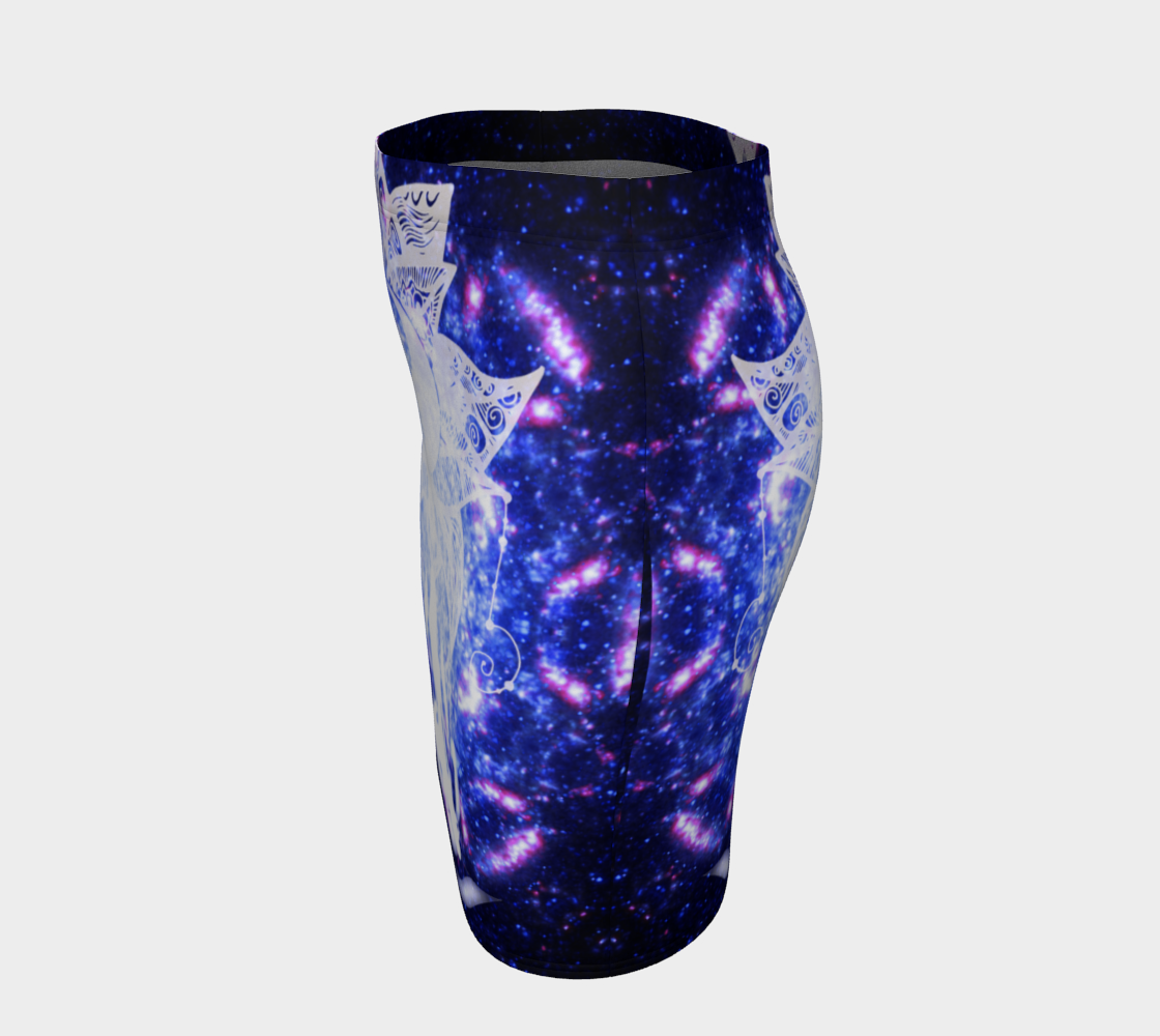 Katerina's Lotus Meditations Fitted Skirt
