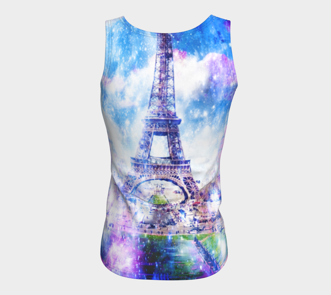 Rainbow Universe Parisian Dreams  Tank Top
