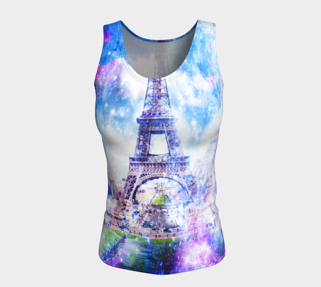 Rainbow Universe Parisian Dreams  Tank Top