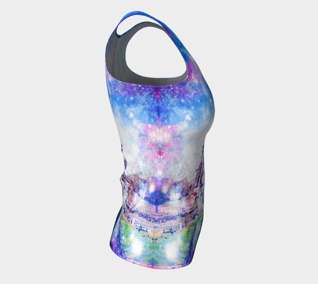 Rainbow Universe Parisian Dreams  Tank Top