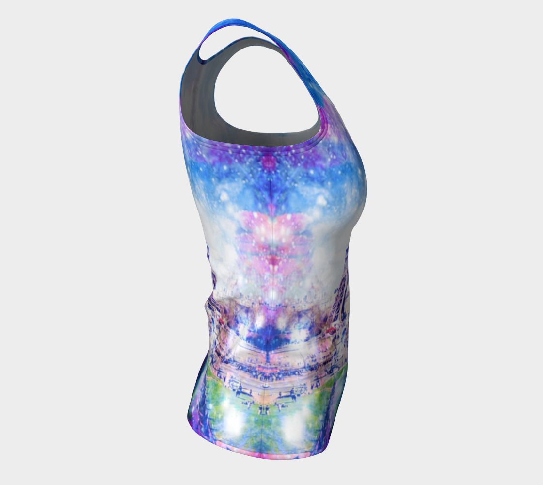 Rainbow Universe Parisian Dreams  Tank Top