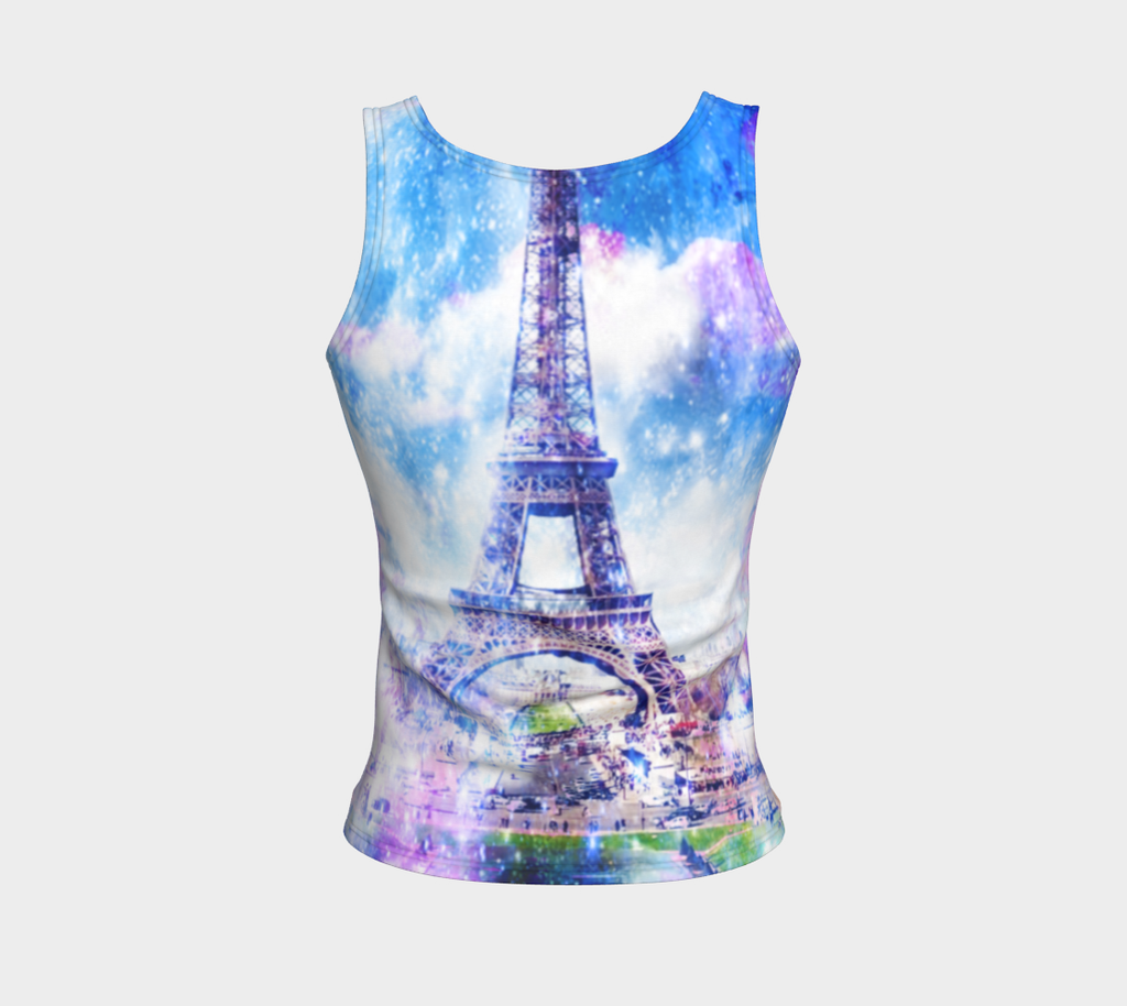 Rainbow Universe Parisian Dreams  Tank Top