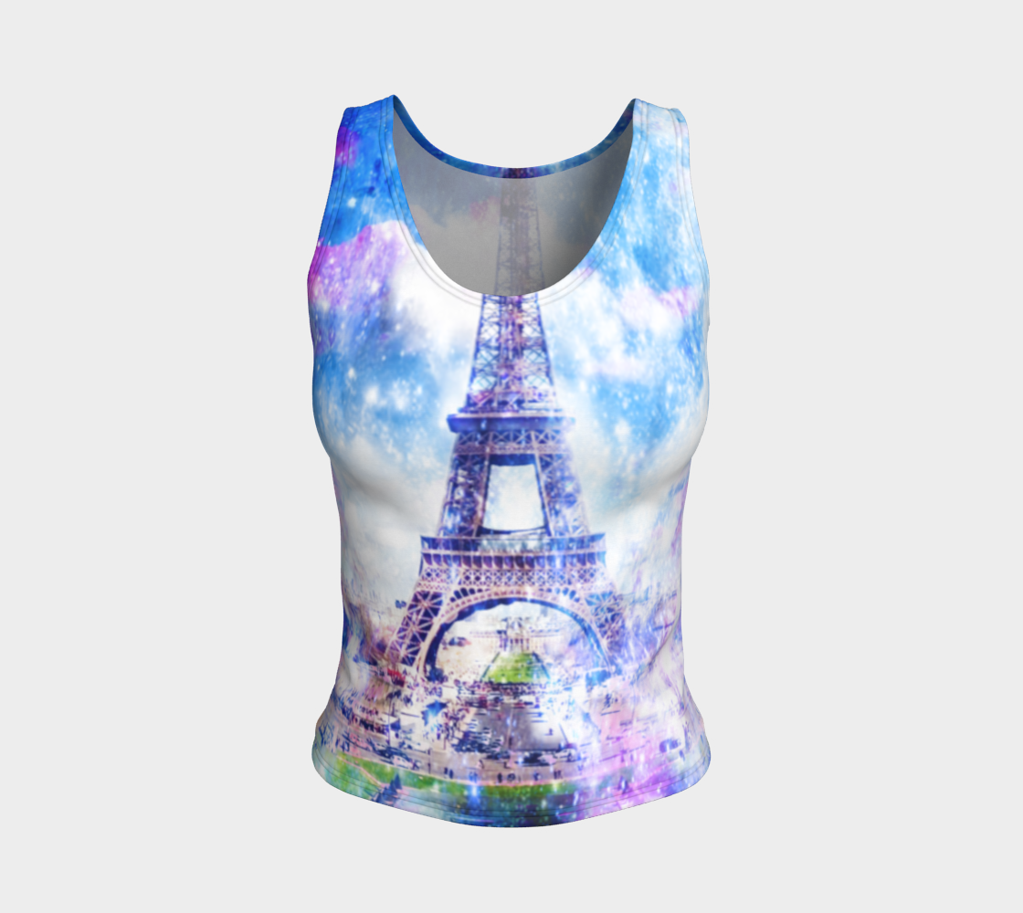 Rainbow Universe Parisian Dreams  Tank Top